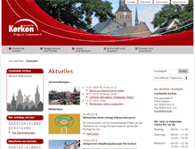 Tablet Screenshot of kerken.de