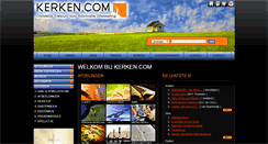 Desktop Screenshot of kerken.com