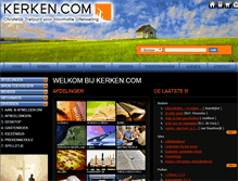 Tablet Screenshot of kerken.com